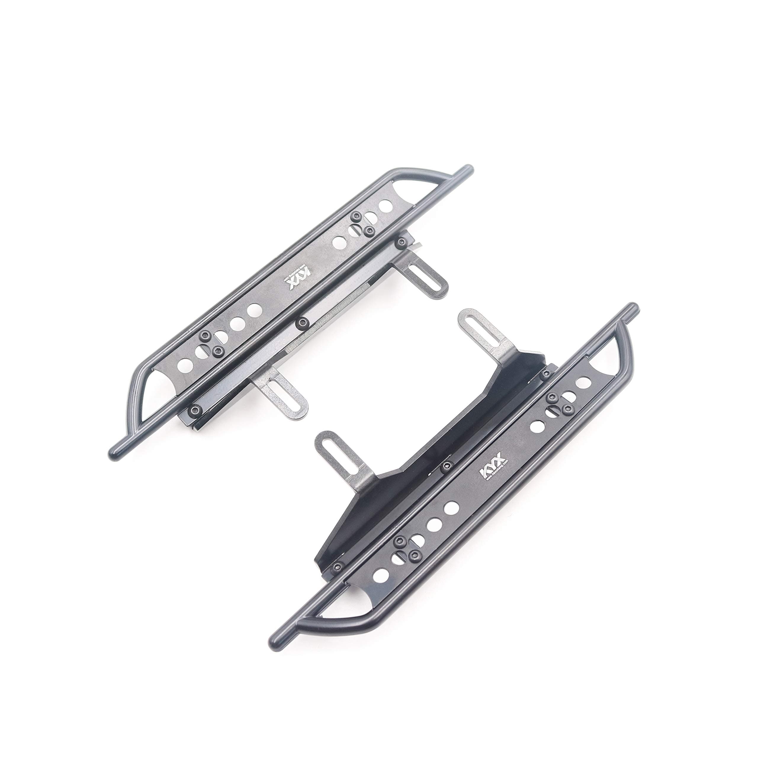 Racing Side Step Running Boards Foot-Plate for 1/10 RC Crawler Redcat Gen8 Scout II (Aluminum)