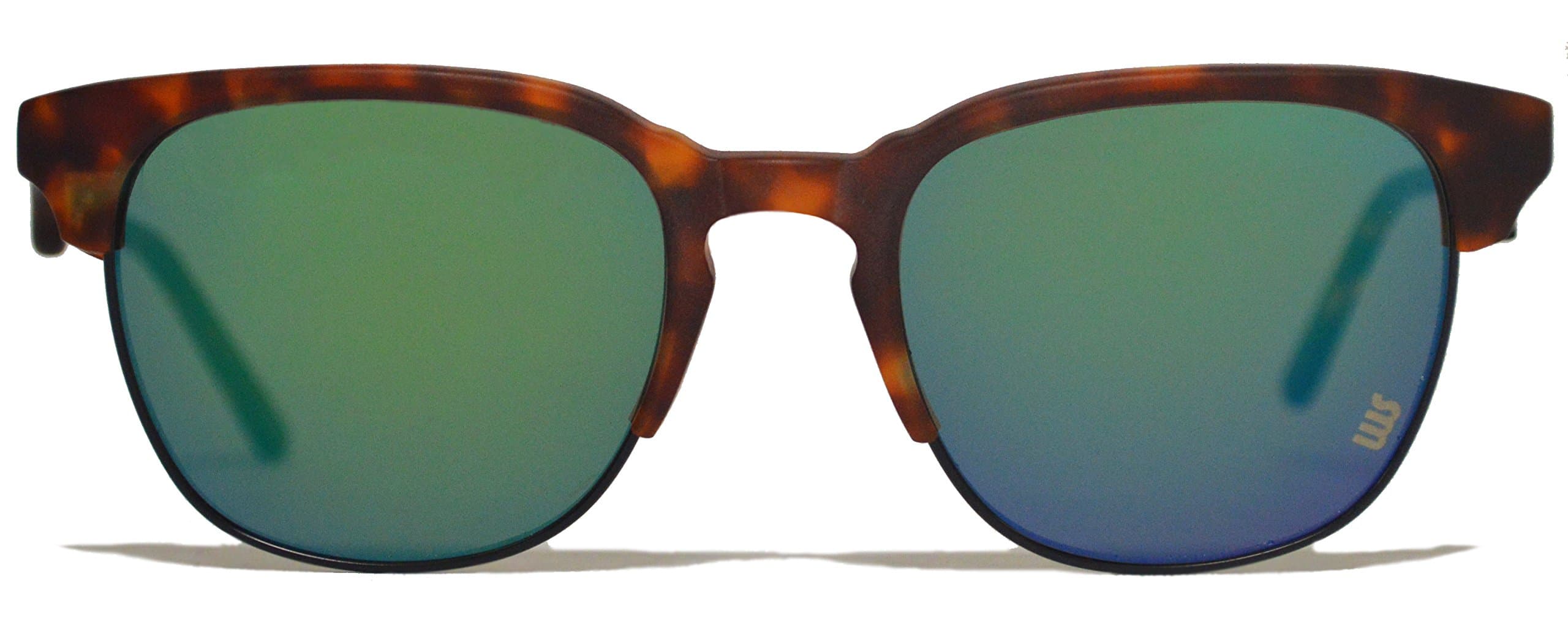 Sunglasses by Wild Soul: Zeiss Lens, Foldable Case, UV Protection (Tort Bat)