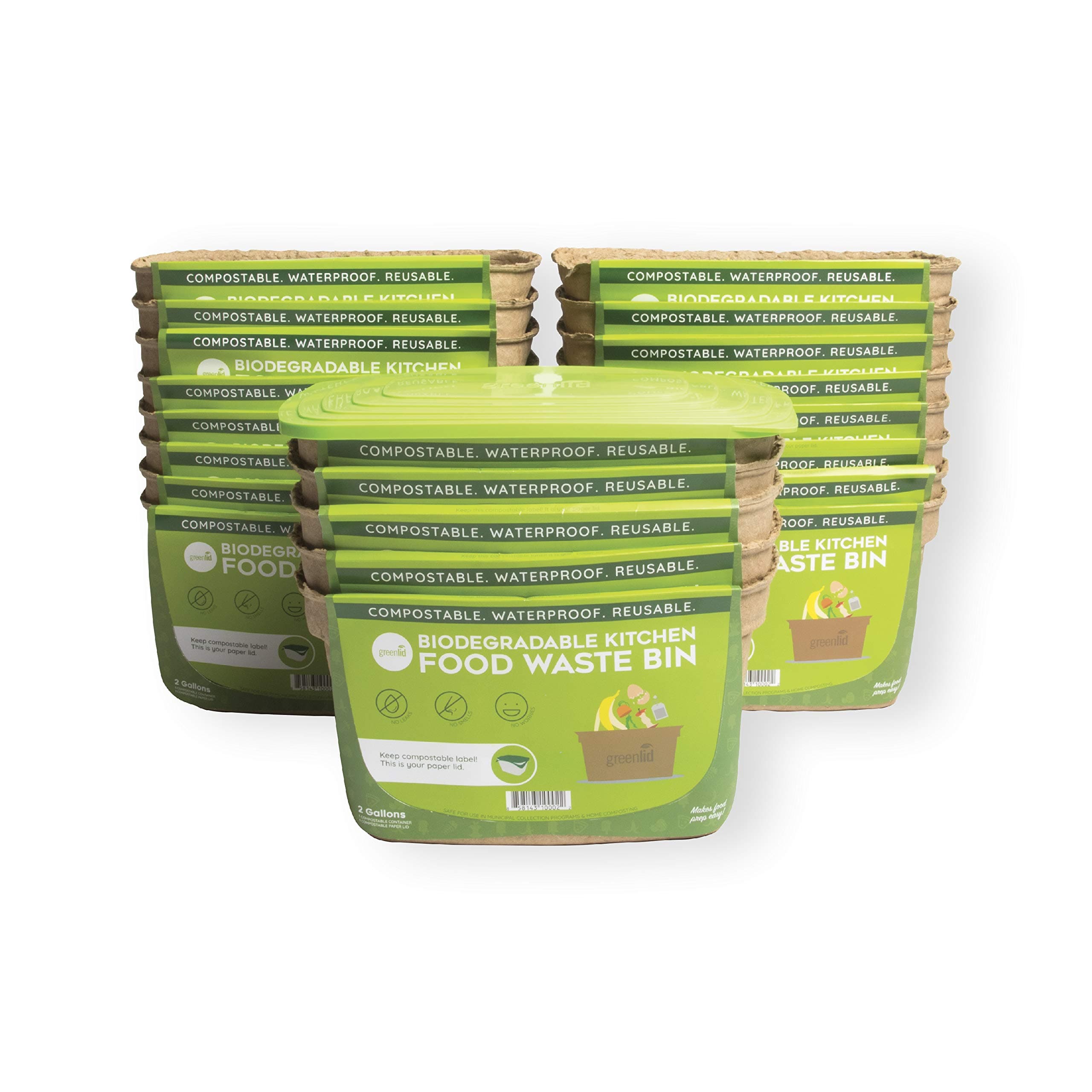 Greenlid Big (2 Gallon) - Starter Kit (25 Pack + Reusable