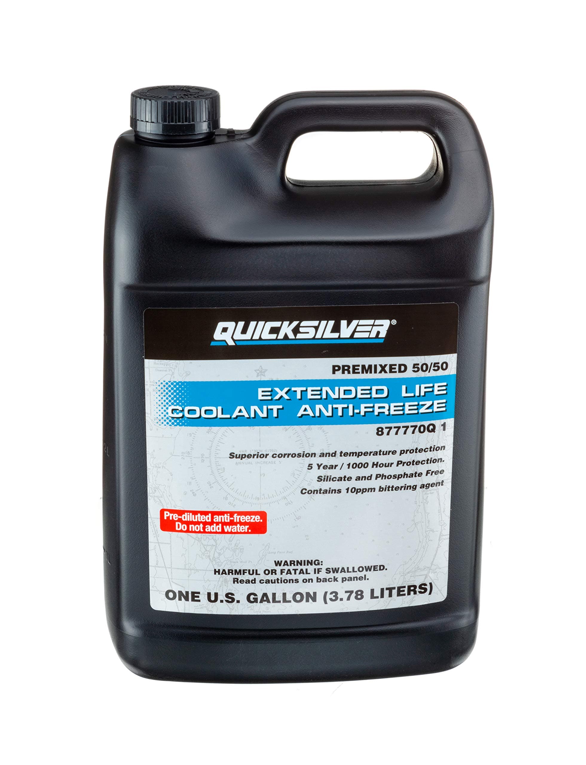 877770Q1 Extended Life Coolant Anti-Freeze, Pre-Diluted 50/50, 1 Gallon