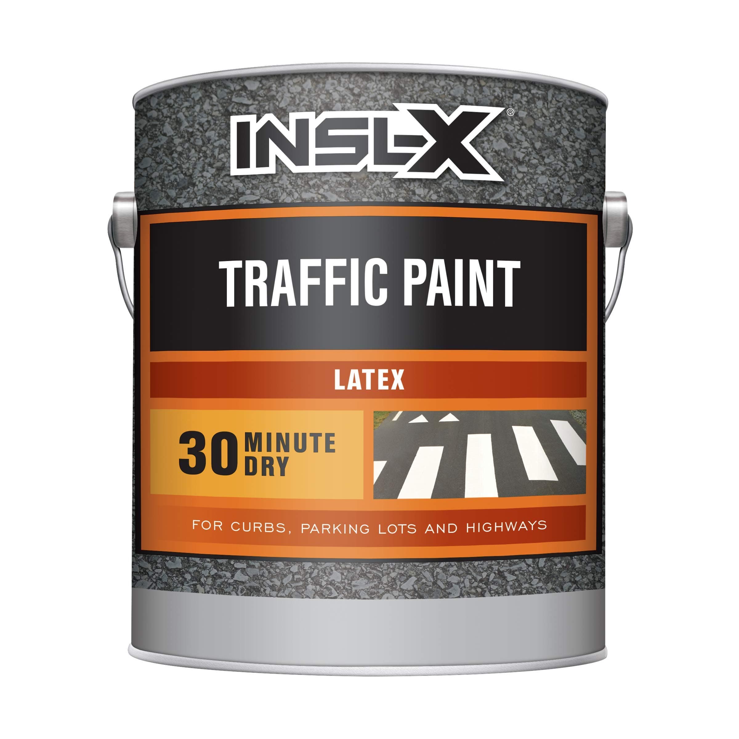 TP221009A-01 Acrylic Latex Traffic Paint, 1 Gallon, White