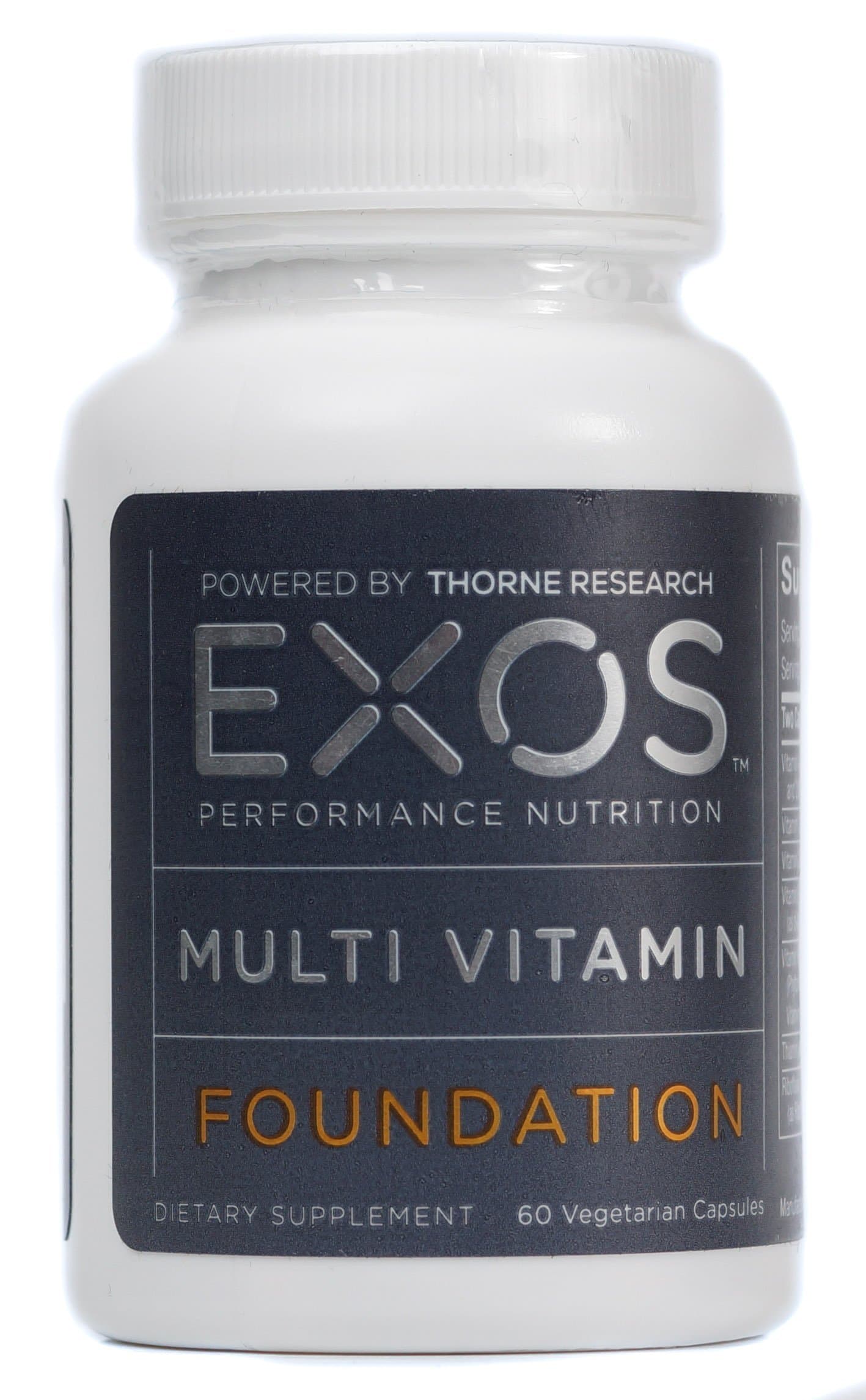 EXOS Performance Nutrition - Multi-Vitamin - Comprehensive Blend of Vitamins and Minerals to Support High Performance Nutrition - 60 Capsules