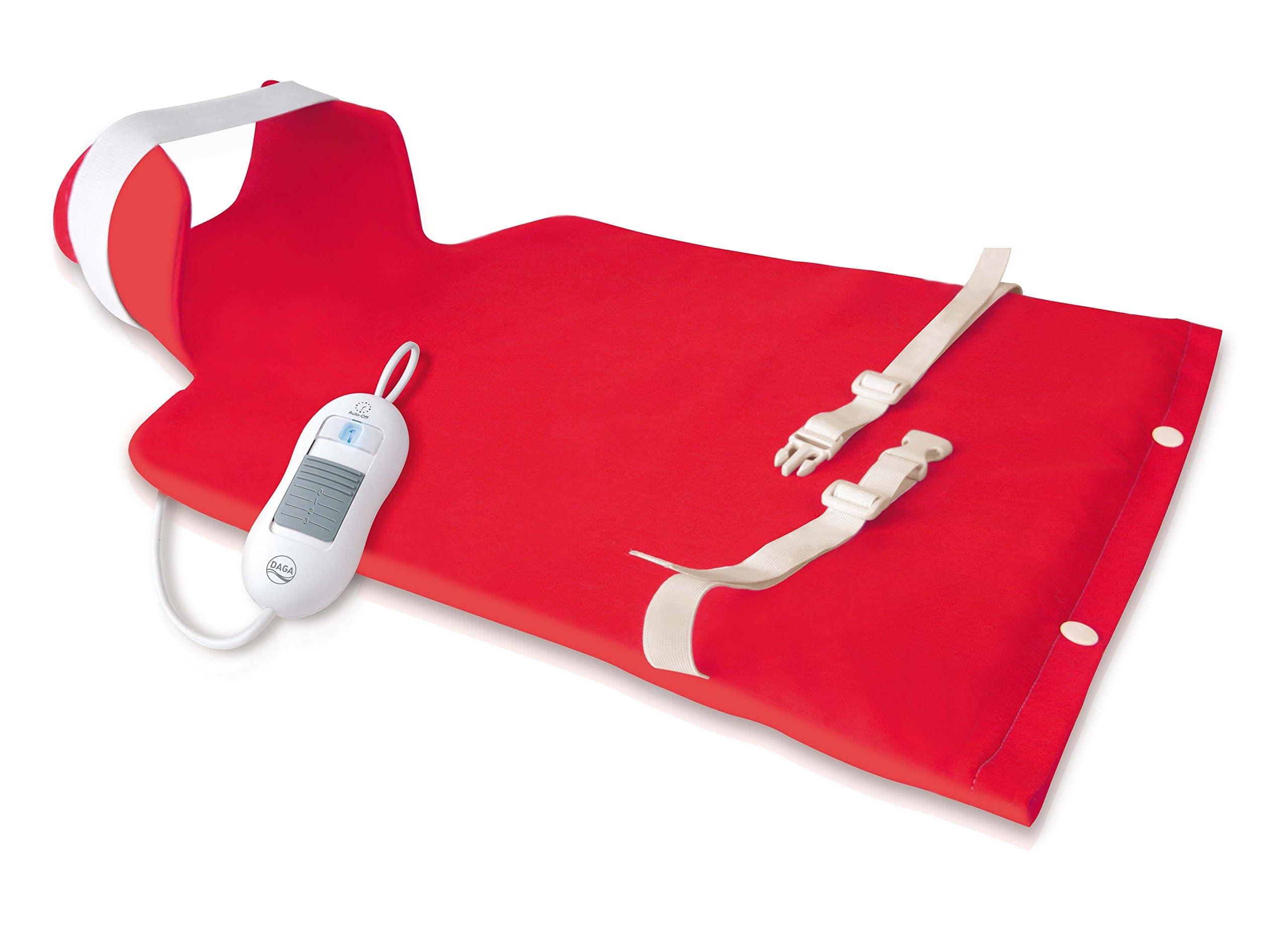 Daga Flexy Heat NCD Electric Heating Pad – 39 x 63 cm, 100 Watt, 3 Temperaturen Fabric Finish for Back and Neck