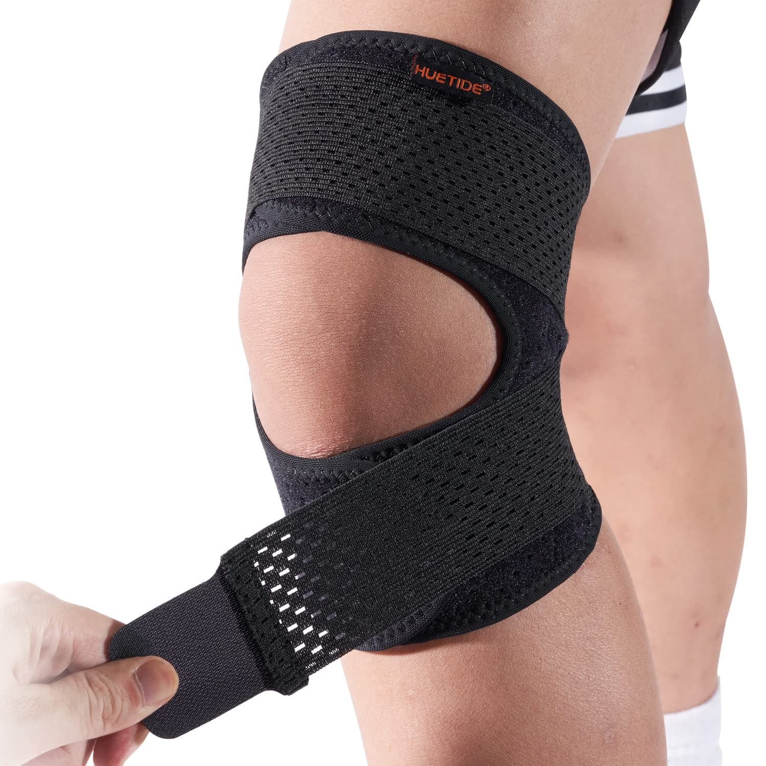 Knee Brace for Knee Pain Women and Men Patellar Tendon Support Strap,Adjustable Neoprene Knee Support Stabilizer for Meniscus Tear,Sports,X-Large