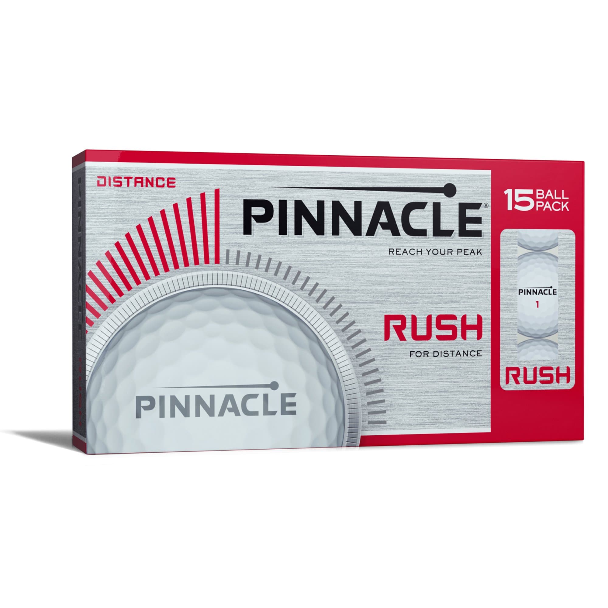 Pinnacle Rush Golf Balls White / 15 Ball Bonus Pack