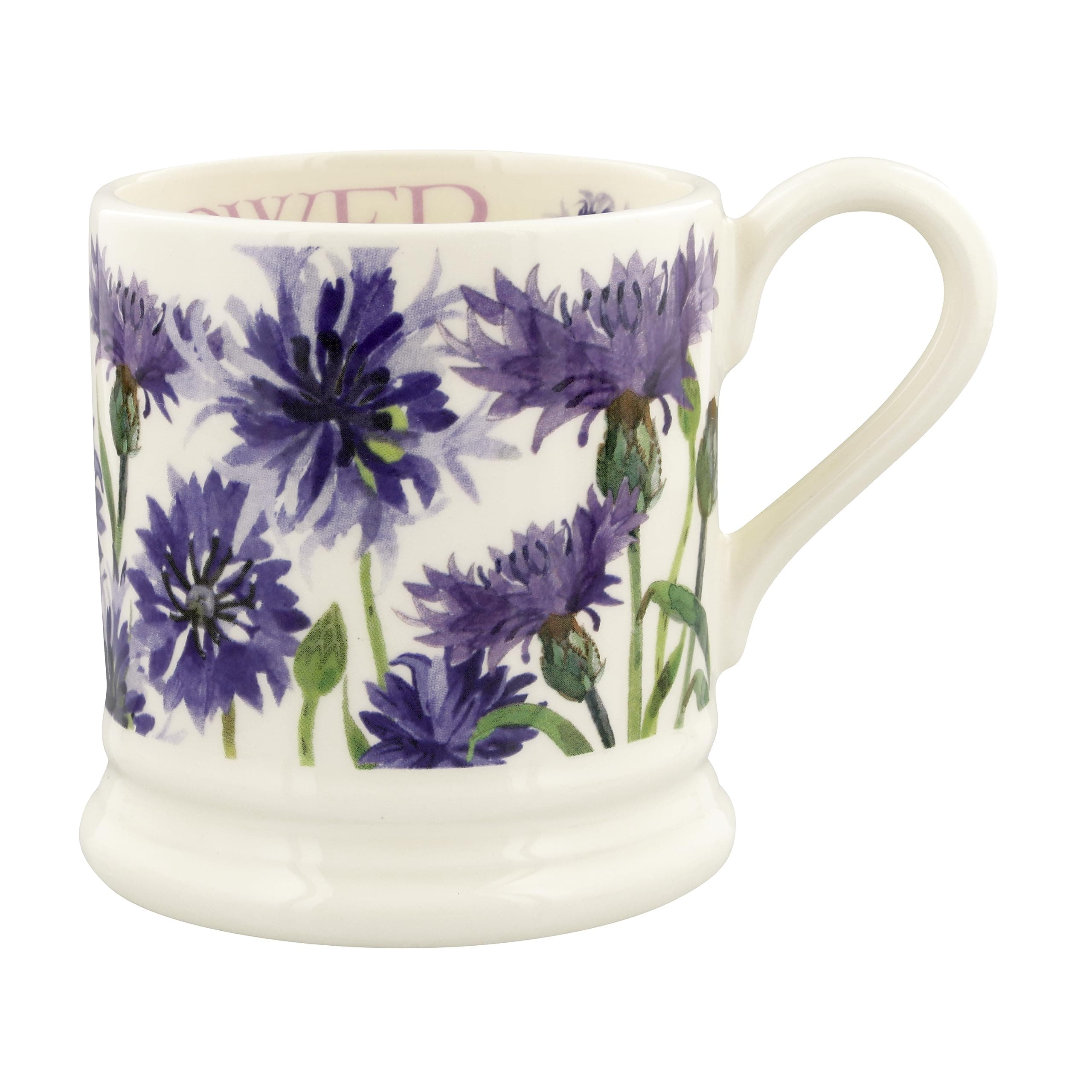 Emma Bridgewater Flowers Cornflower 1/2 Pint Mug