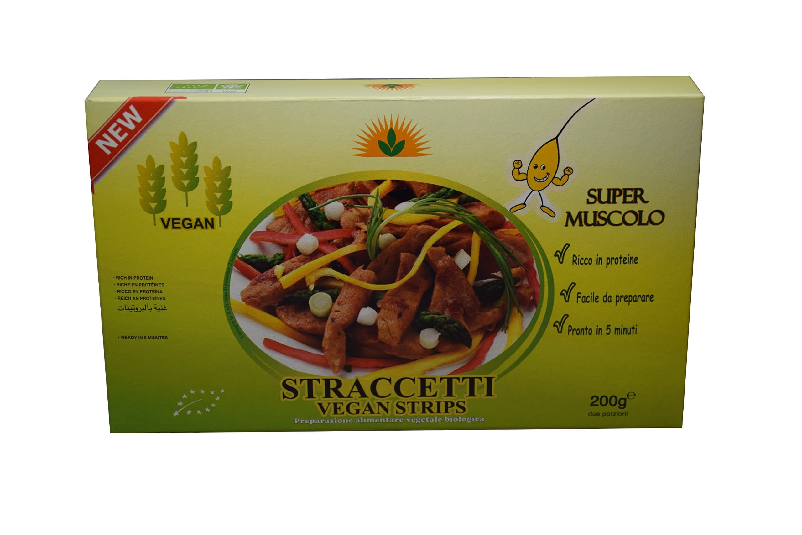Vegan Straccetti Wheat Organic 200gr
