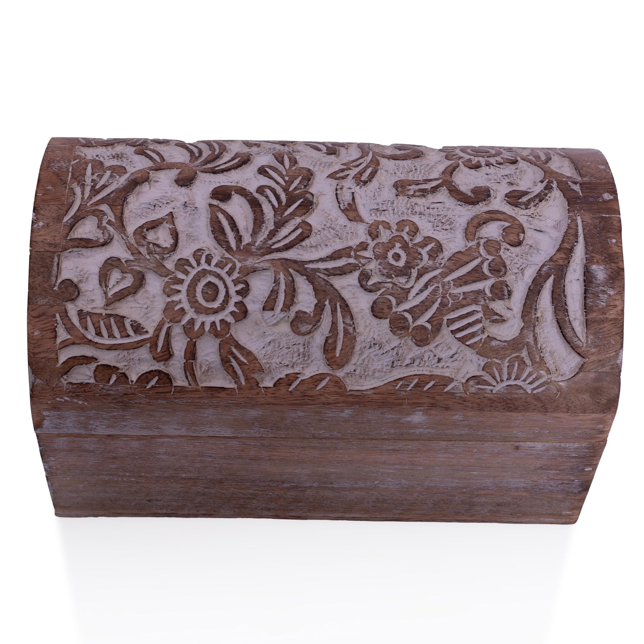 The Great Indian Bazaar Great Birthday Gift Ideas Handmade Decorative Wooden Jewelry Box Jewelry Organizer Keepsake Box Treasure Chest Trinket Holder Watch Box Storage Box Housewarming Gifts Women