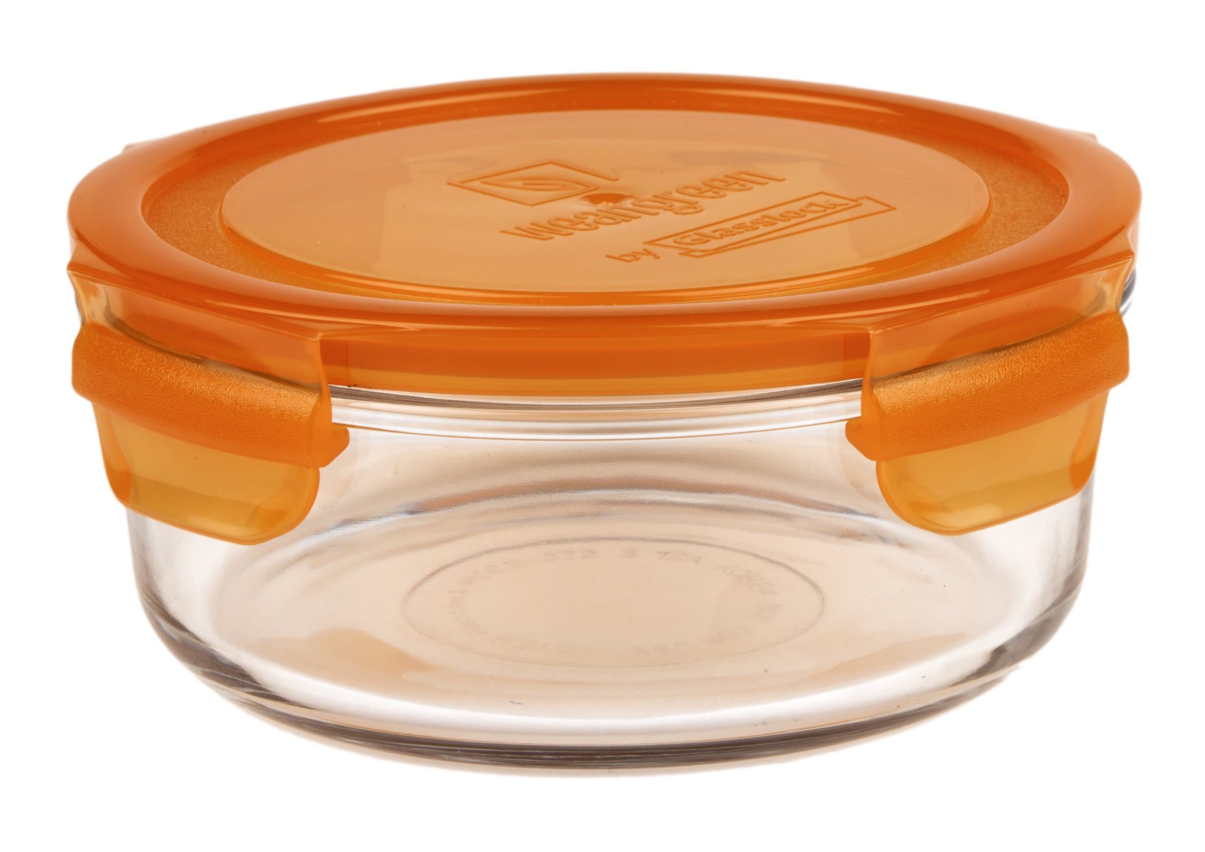 Wean Green Meal Bowl Glass Food Containers (Carrot Orange)