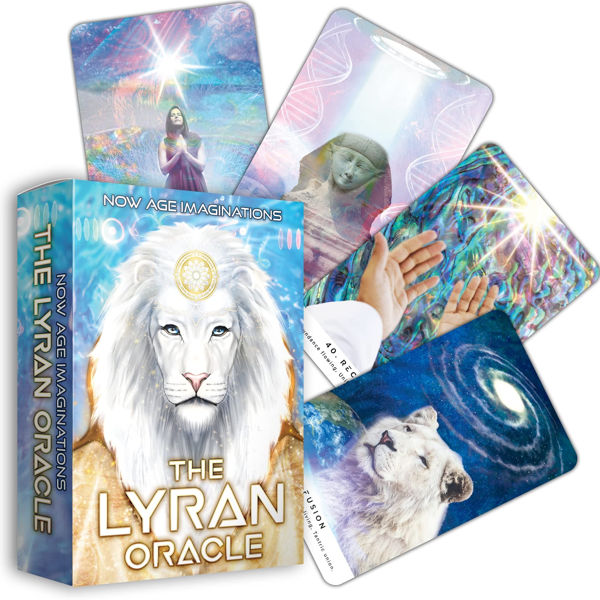 The Lyran Oracle StarSeed Deck -Stunning 44 Oracle Cards with The Cosmic Messages from The White Lions of Lyra