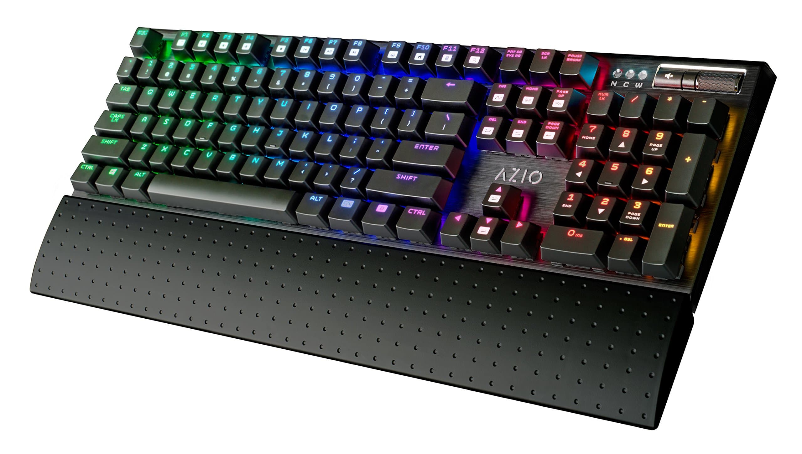 Azio RGB Backlit Mechanical Gaming Keyboard (MGK1-RGB-BLU)