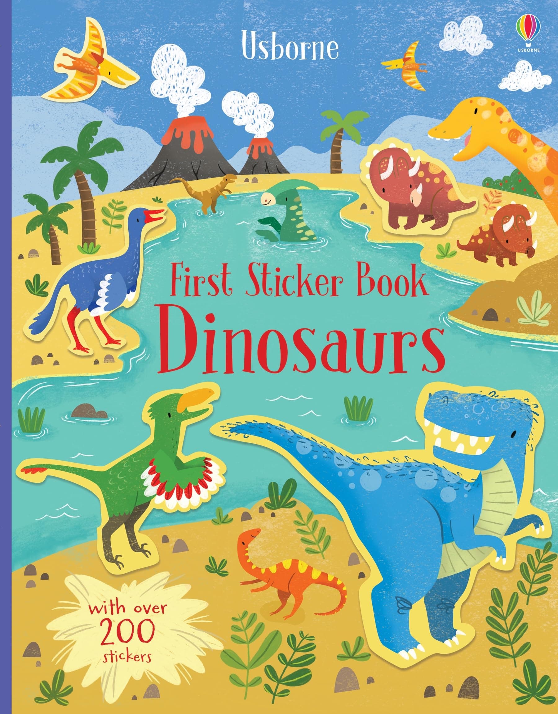 First Sticker Book Dinosaurs: A Delightful Sticker Activity Book Showcasing Prehistoric Dinosaurs