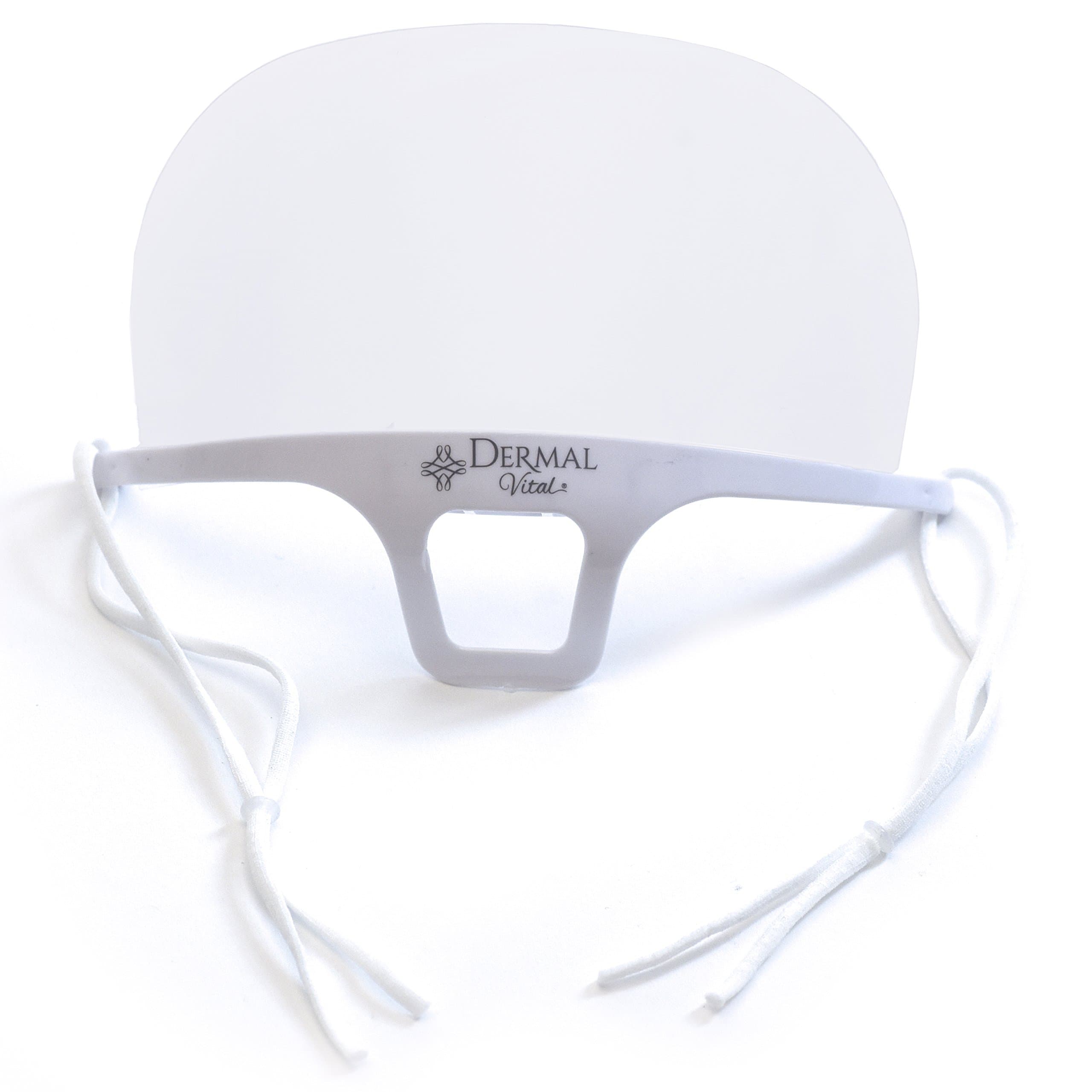 Dermal Vital ° hygienic mask ° respiratory mask ° mouth mask ° Mouthguard for cosmetic studio ° Microblading ° Tattoo ° 1 piece Color white, Size: 14x10.5cm