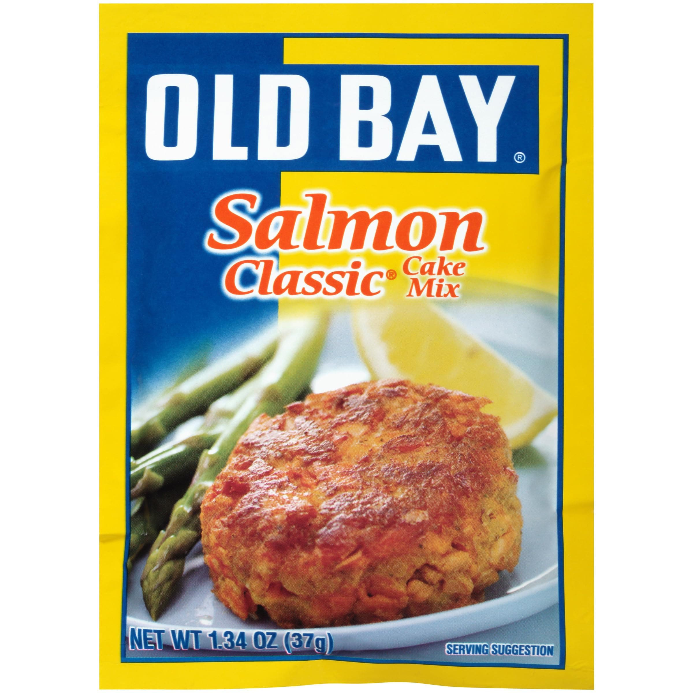 Salmon Classic Cake Mix, 1.34 oz (Pack of 12)
