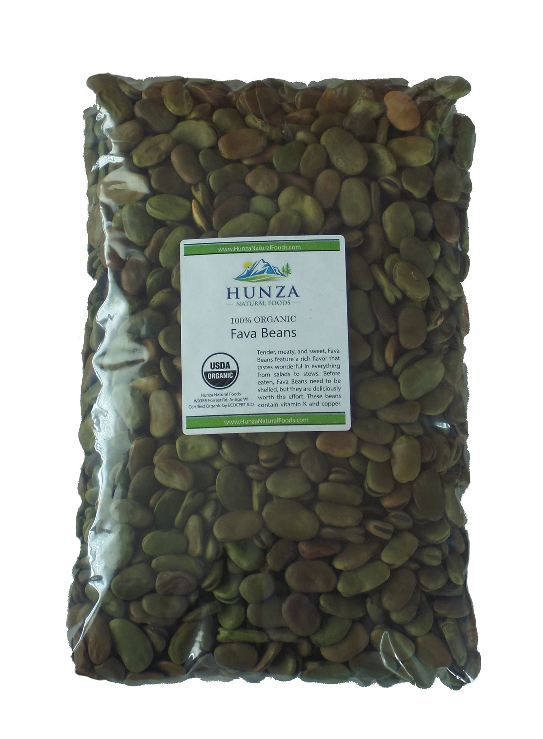 Hunza Organic Fava Beans (5 lbs)