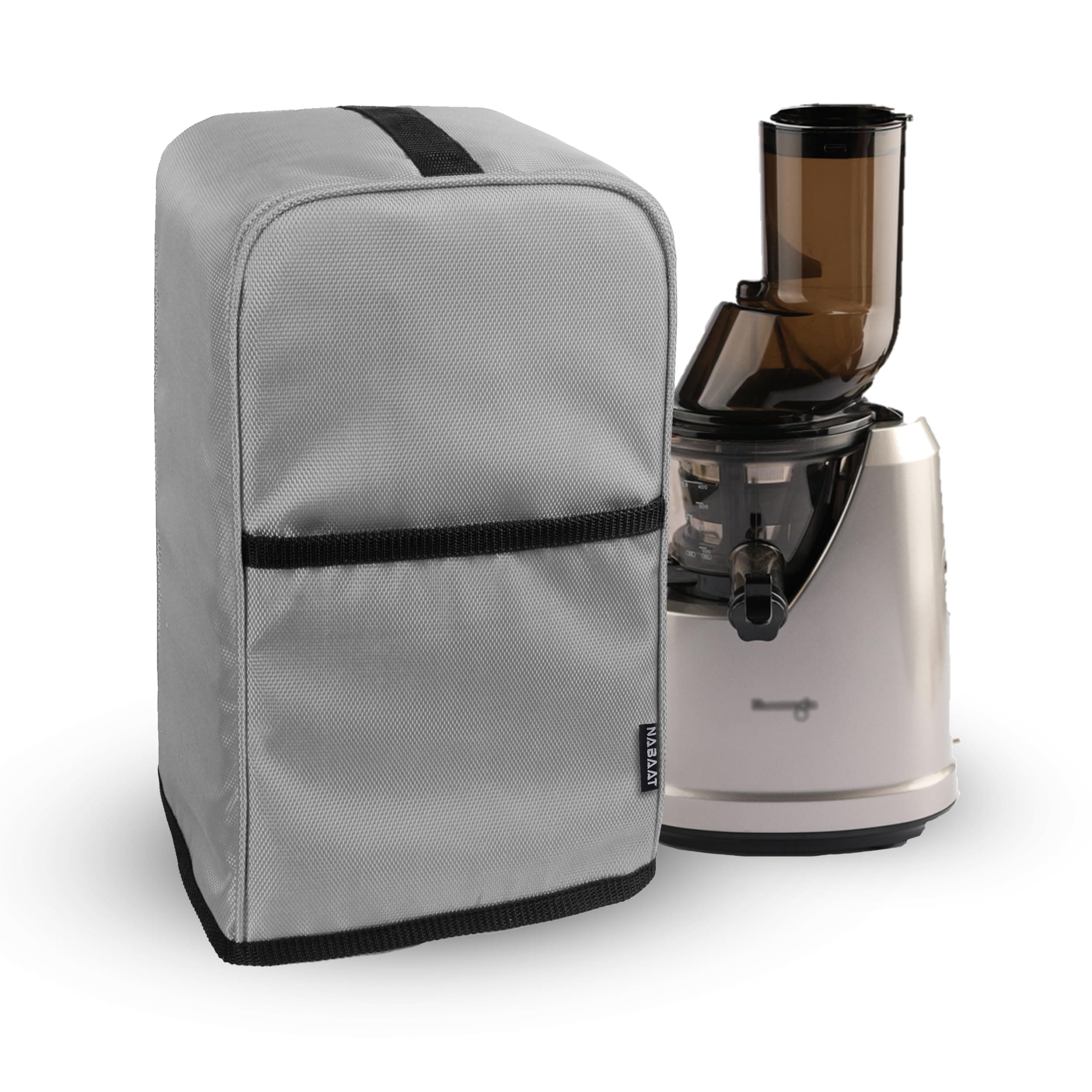 NABAAT Waterproof Cold Press Juicer/Slow Juicer Dust Cover for all types of Juicer like Agaro/Kuving/Hestia, Kitchen Standard Size, Light Grey(8”X 10”X 19”)