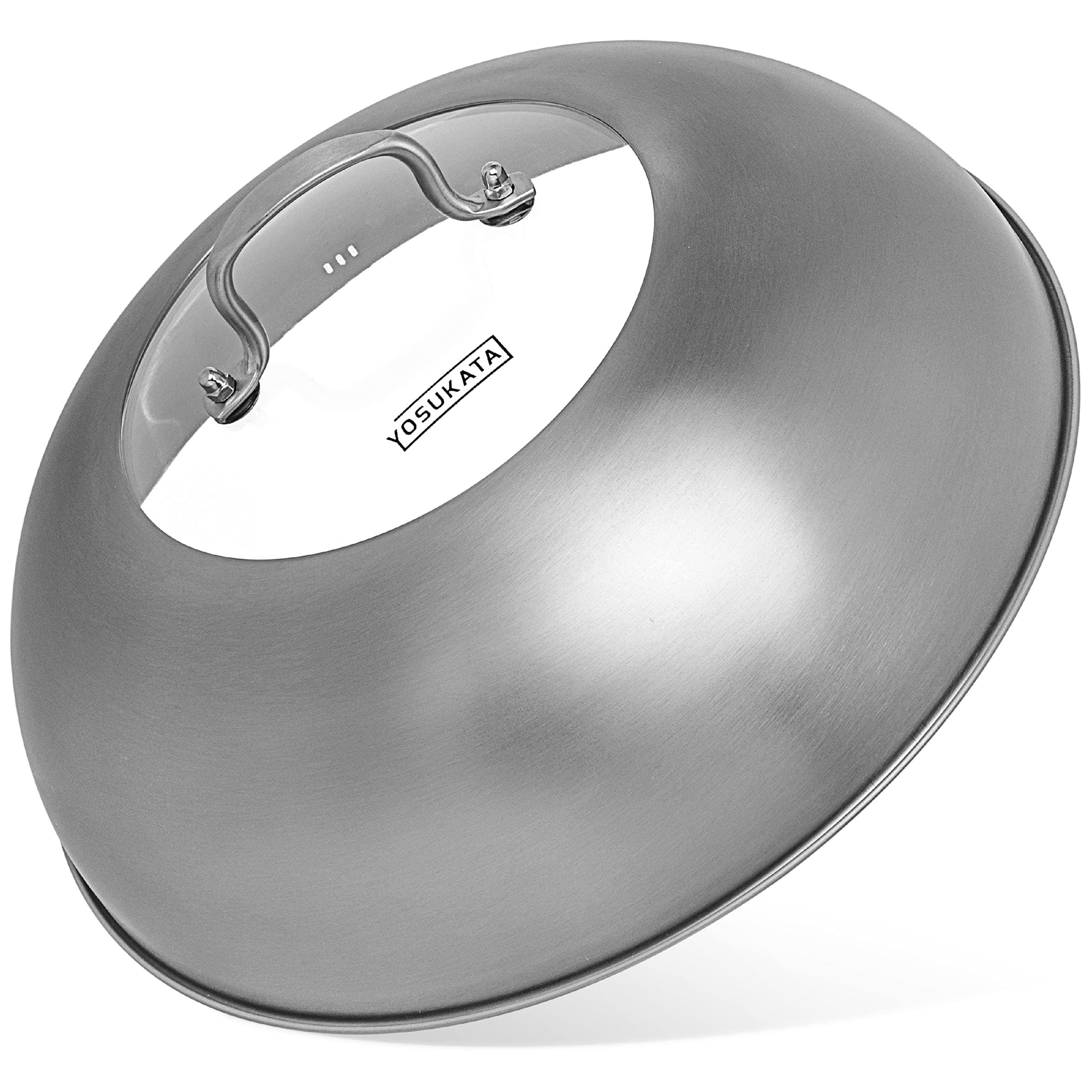 YOSUKATA Stainless Wok Lid 13.6"