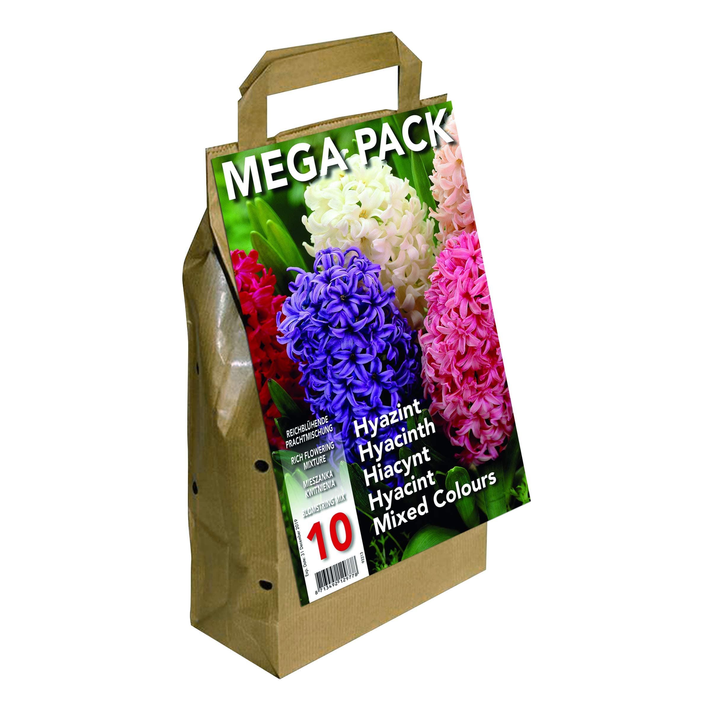 Hyacinths Big Buy Value Pack / Mixed Colours (Packs of 10)
