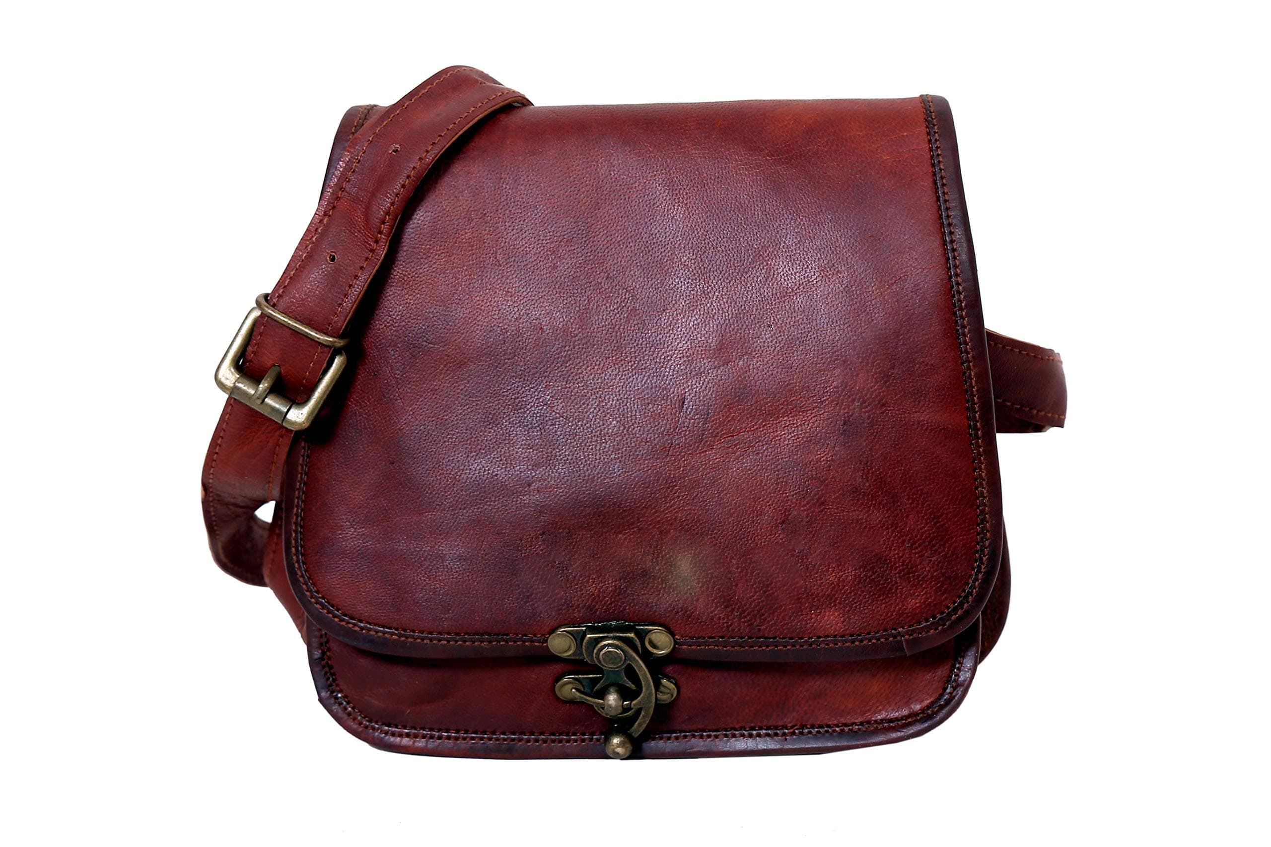 9 inches Urbankrafted Handmade Genuine Unisex Ladies Messenger Bag
