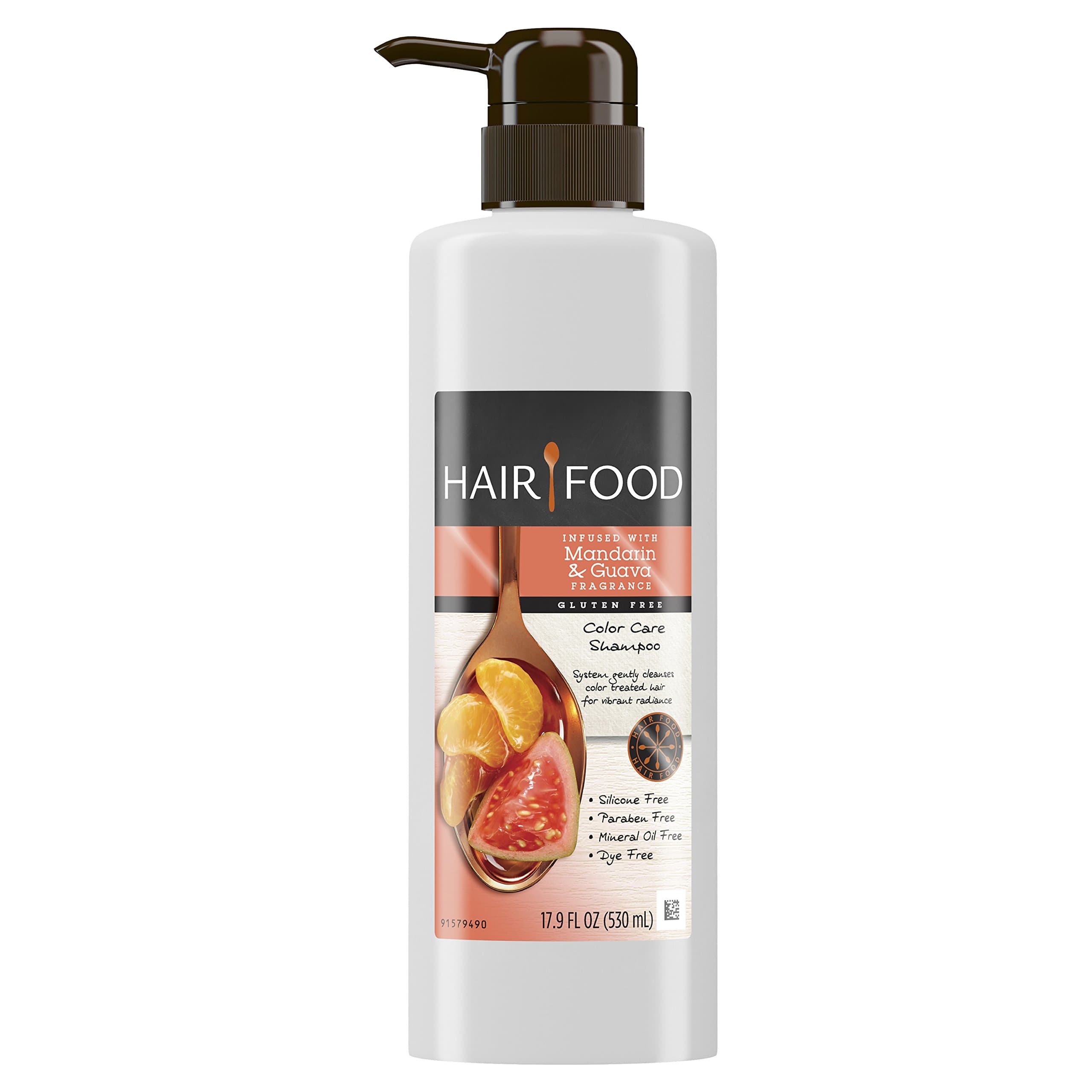Gluten Free Color Care Shampoo with Mandarin & Guava Fragrance, 17.9 Fluid Ounce