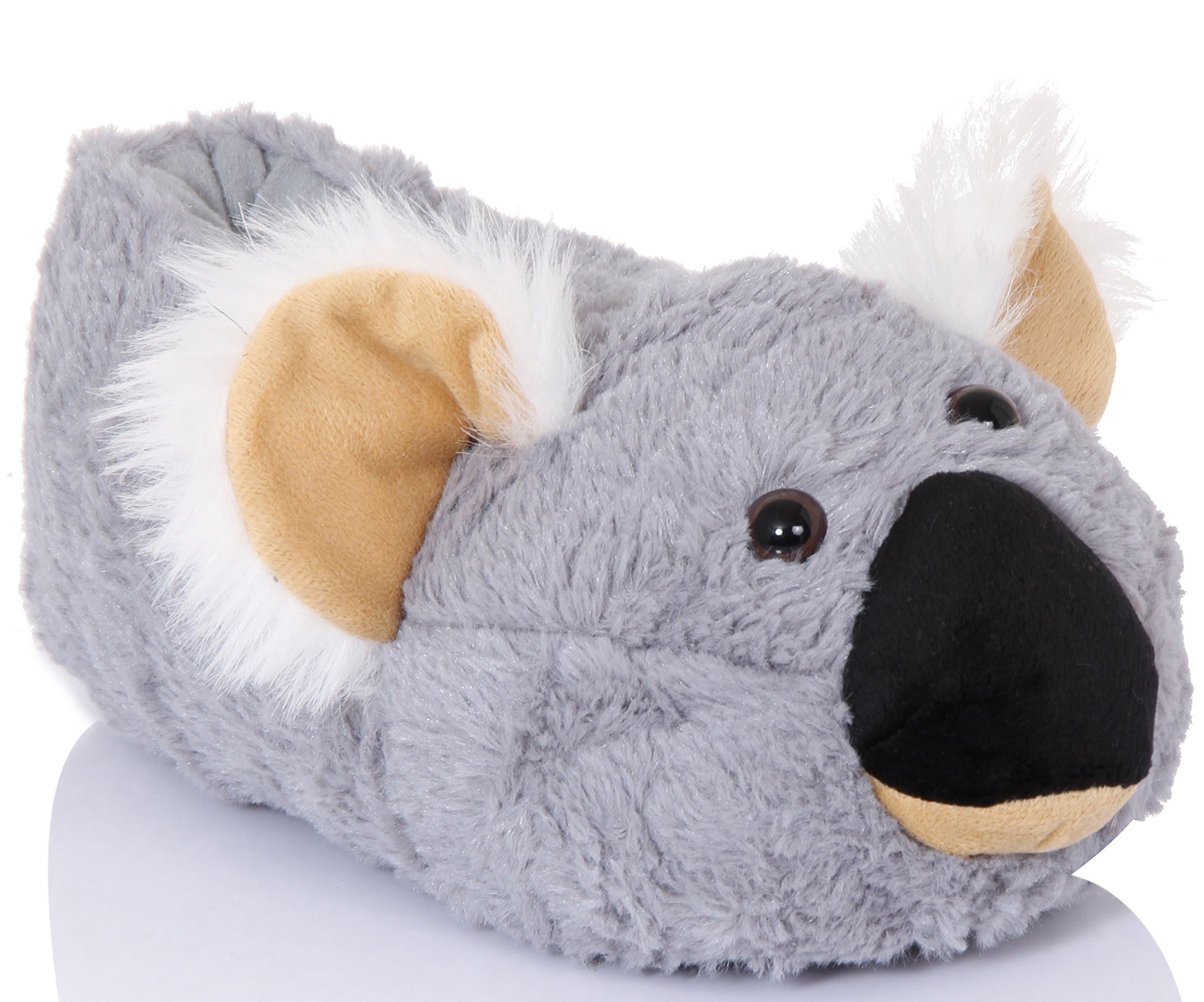 Snuggles Clothing, Ladies Cosy Novelty Animal Slippers, Kiki Koala, Medium (UK 5-6)