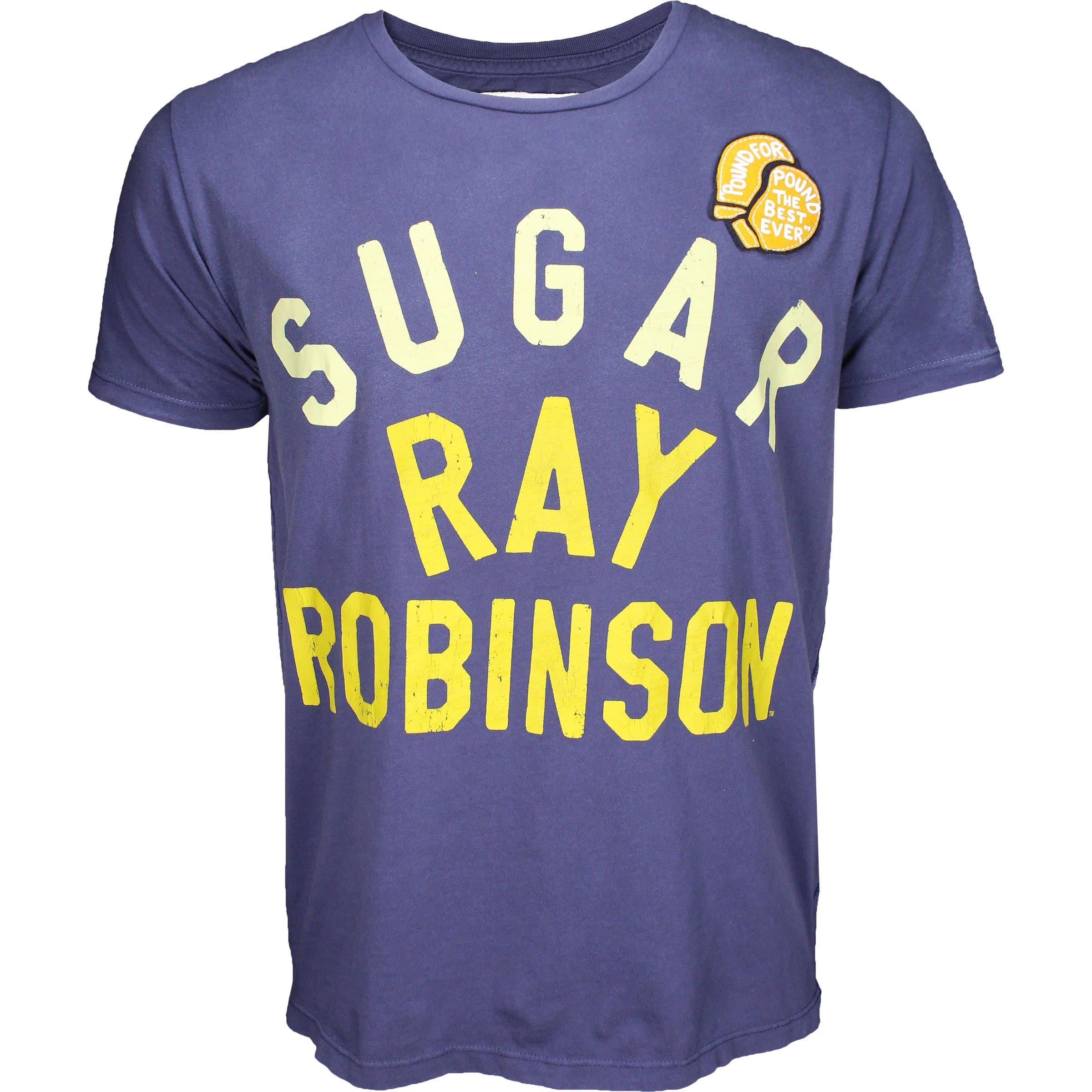 Roots of Fight Sugar Ray Robinson Shirt - Blue - Large Apparel