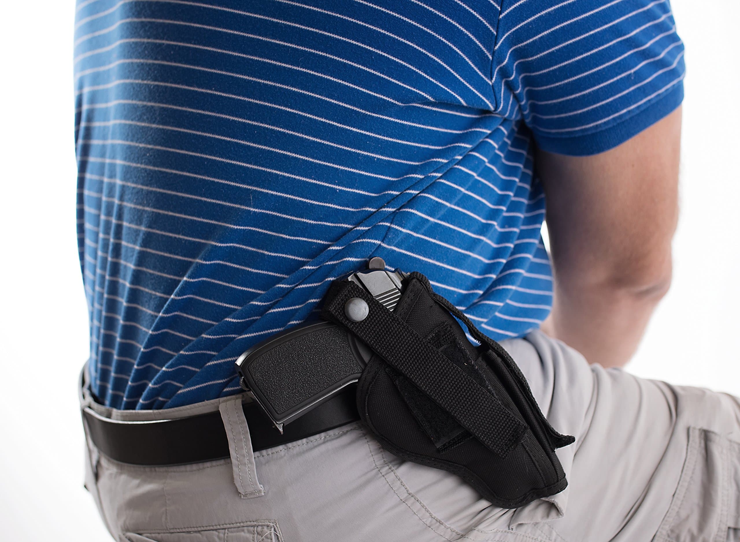 Gun Holster Hip Compatible with Ruger P85 / MK11 P89 P90 P91 P93 P94 P95 P97 P345#5