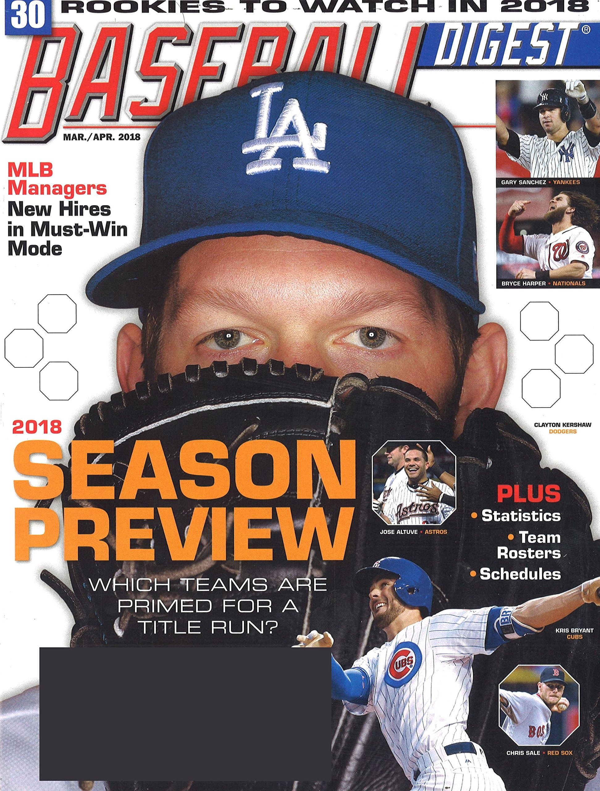Baseball Digest - CEASED OFFER Print Magazine