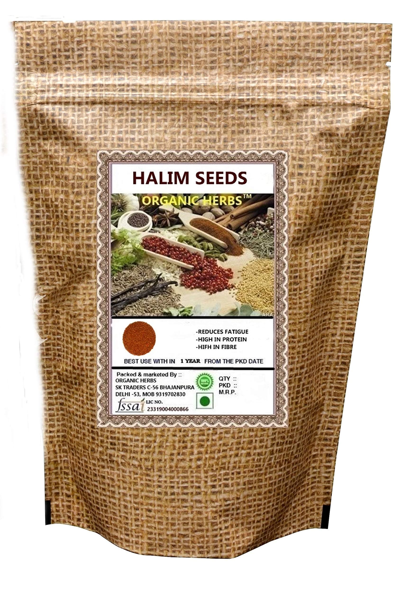 ORGANIC HERBS HALIM/HALEEM/GARDEN CRESS 200 GM