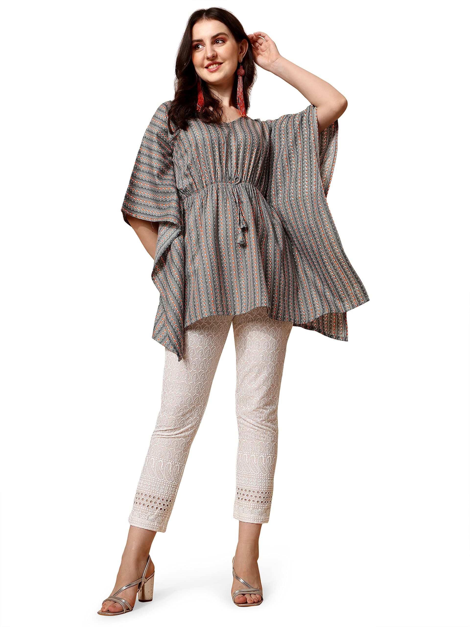 NAINVISHCotton Top for Women Kaftan | Kaftan Tops for Women | Tops for Women Kurtis | Kaftan Tops for Women Stylish