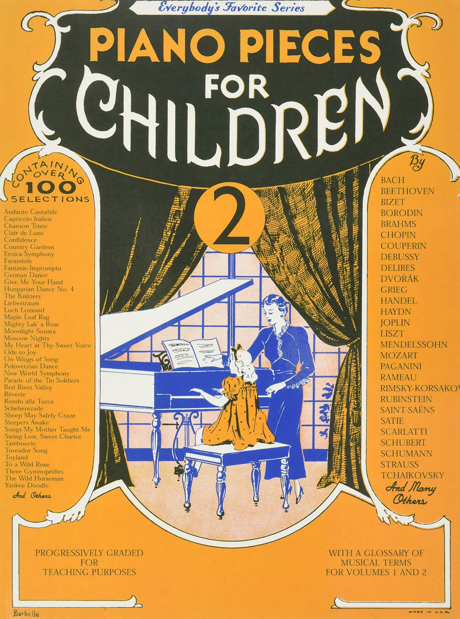 MUSIC SALES Piano Pieces for Children - Volume 2