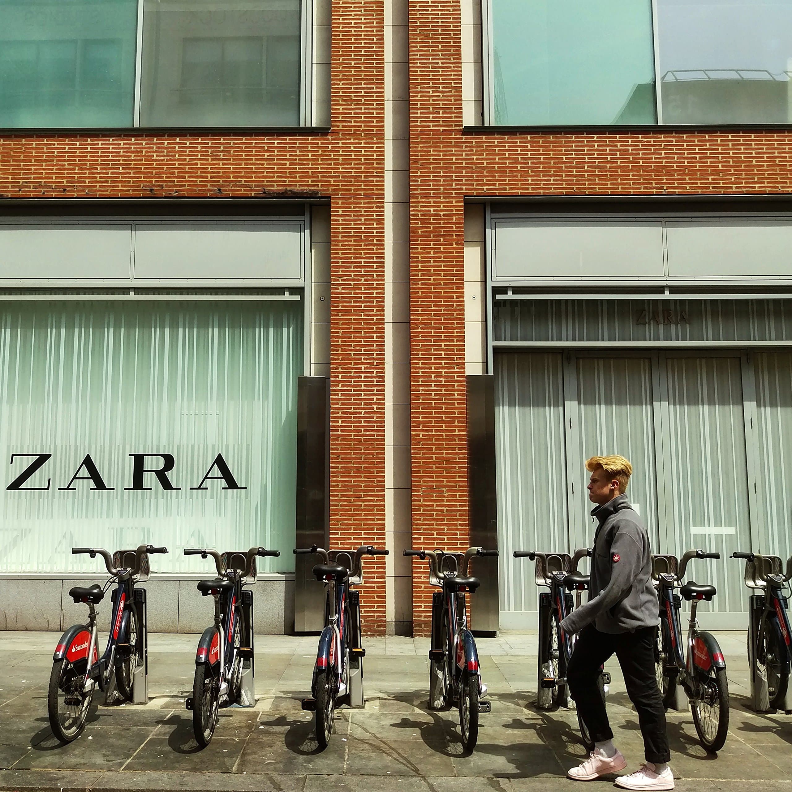 London Photography, Bond Street, Zara, Street Photography, Wall Art, Home Decor, Wall Decor, Art Print, City Photography, City Print, Colour Photography